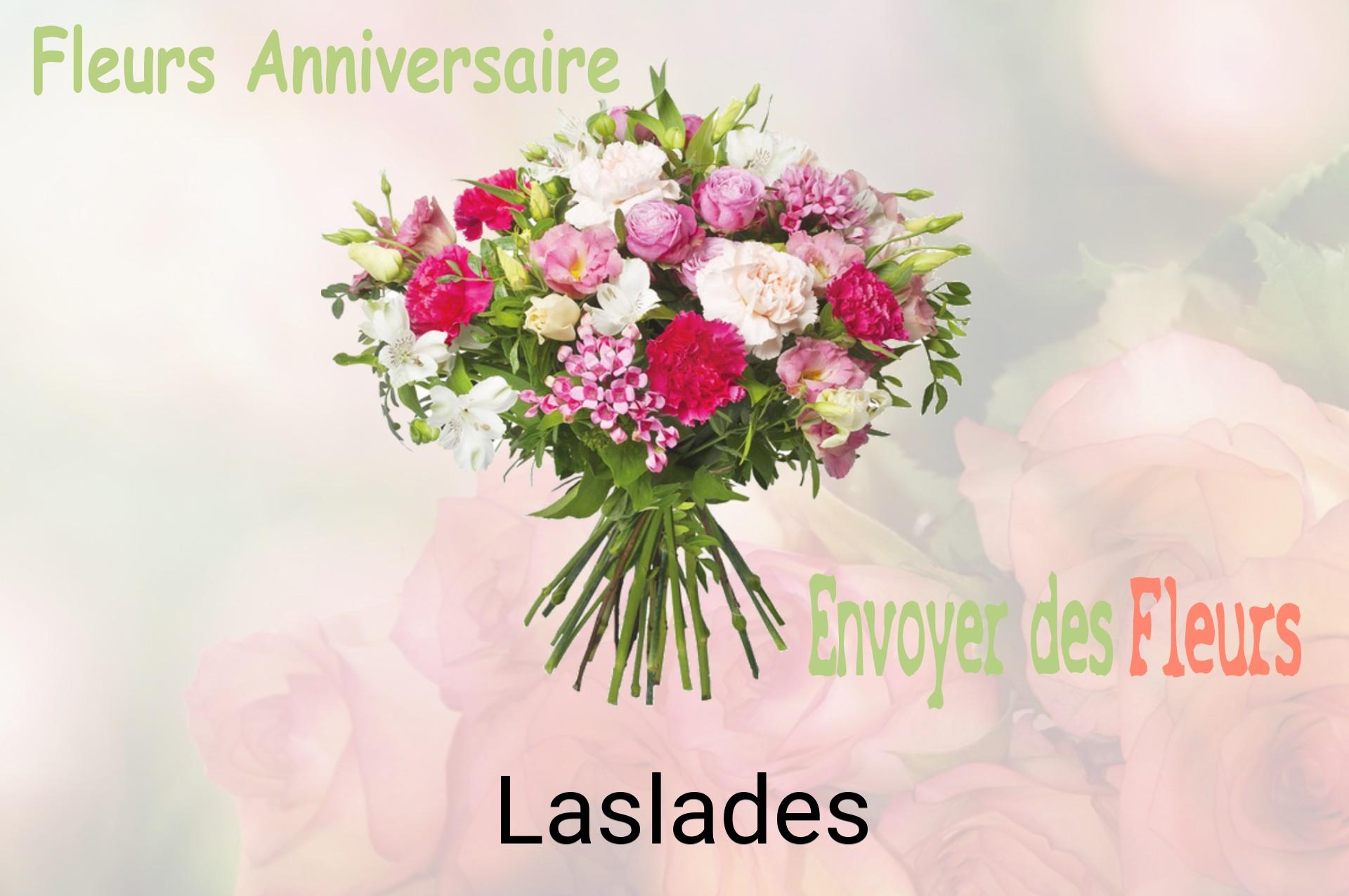 Bouquet de fleurs d’anniversaire livré à Laslades