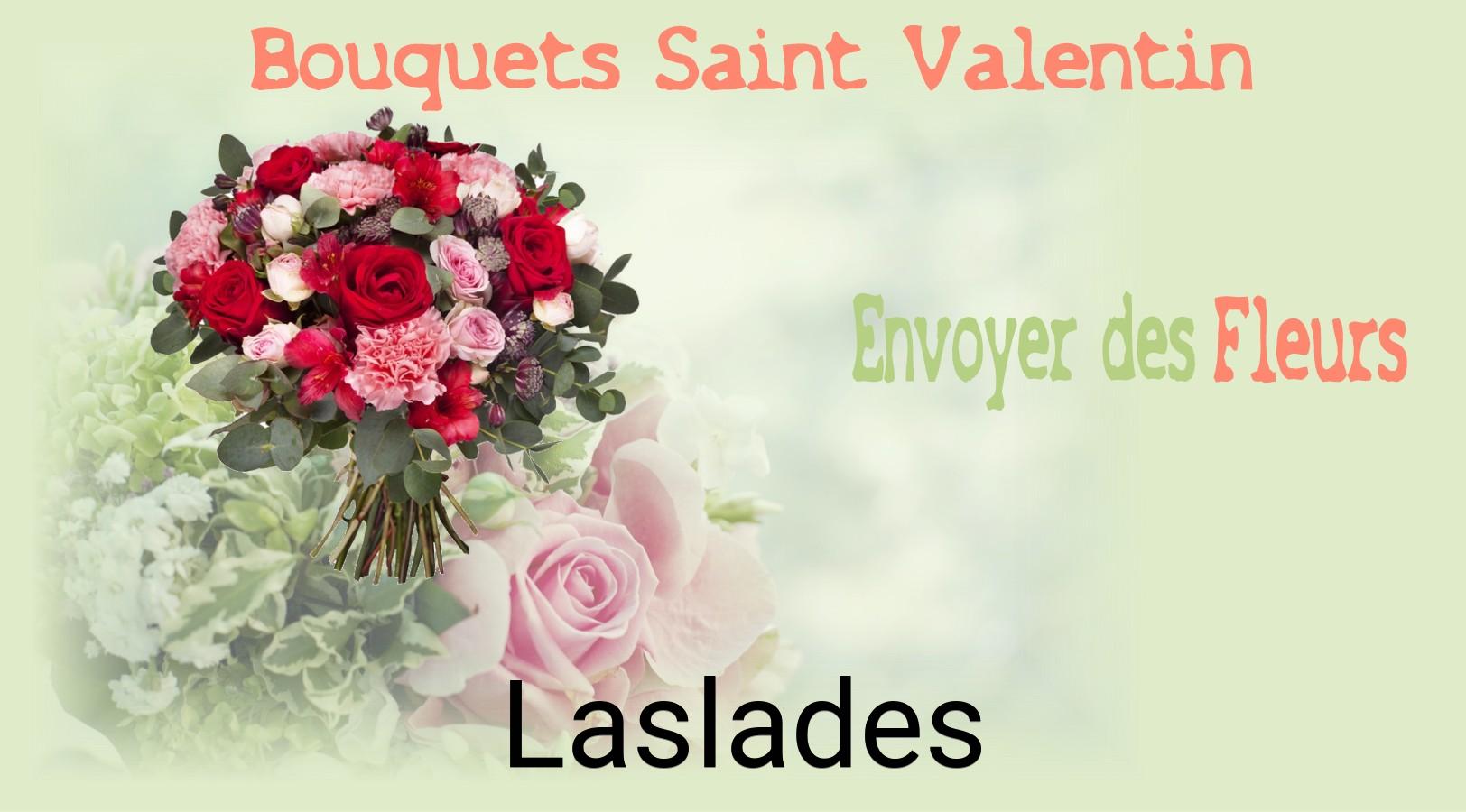 Roses de Saint-Valentin livrées à Laslades